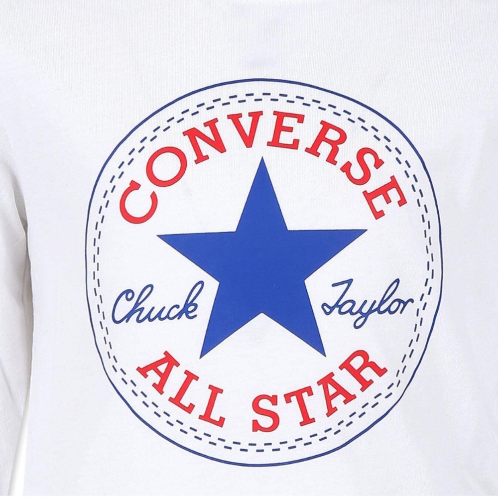 Converse Men's Long-sleeved Tee Shirt Top - Picture 5 of 9